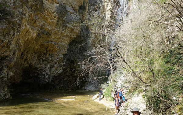 Chute de la Druise, Rochers du Vellan , vercors